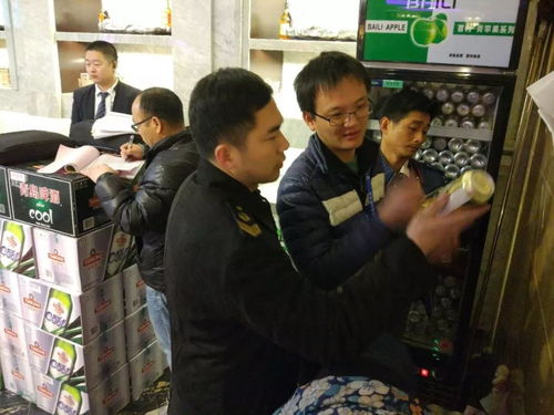 深夜亮劍 南海突擊檢查酒類經營場所，涉案產品被暫扣